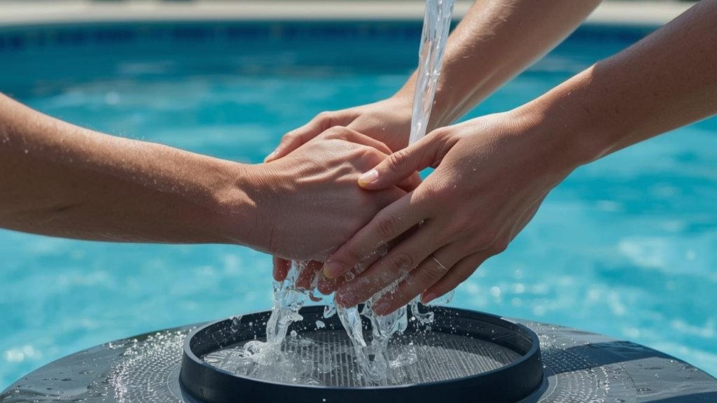 Nettoyage filtre robot piscine Zodiac Vortex 3 entretien préventif