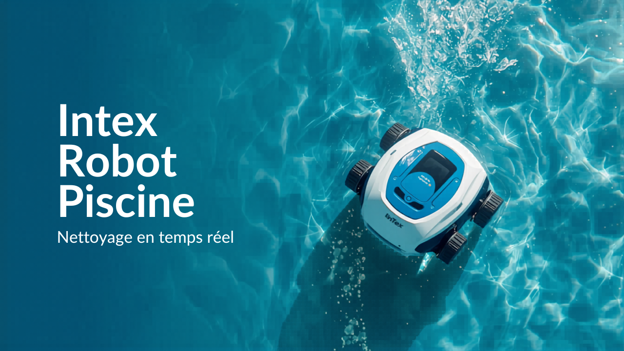 Robot piscine Intex : panne, entretien et pièces détachées 2026
