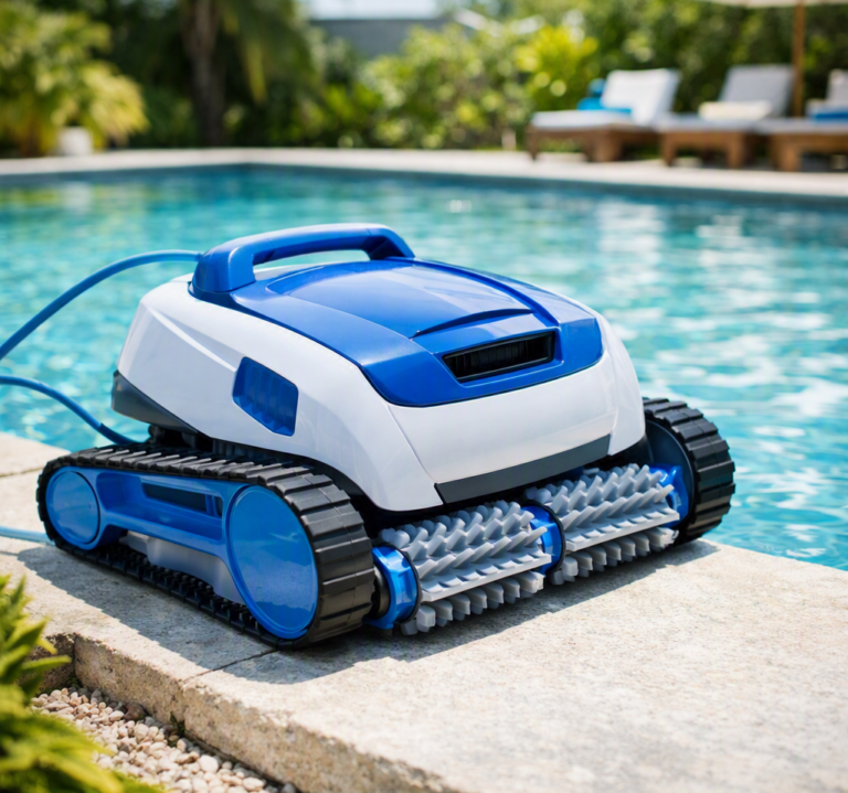Robot piscine pour grande piscine de 50 à 100 m²