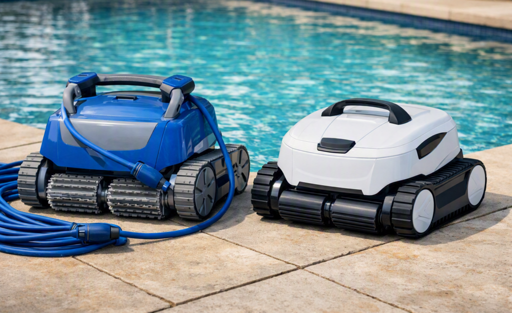 Robot piscine pour piscine creusée de taille standard