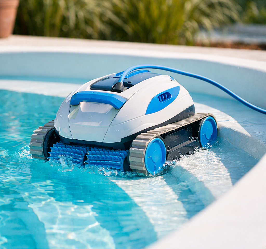 Robot piscine pour piscine coque polyester