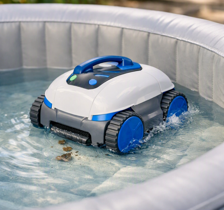 Robot piscine pour petit spa gonflable