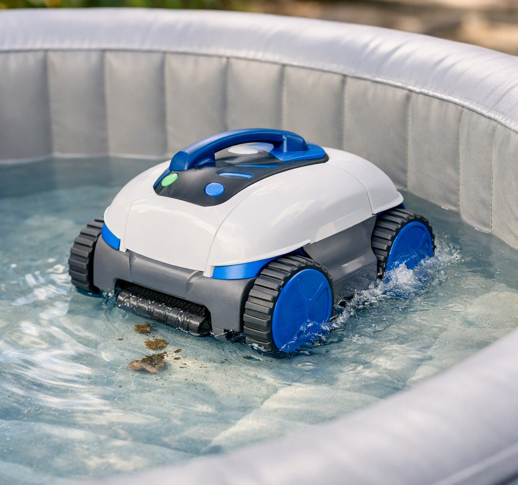 Robot piscine pour petit spa gonflable